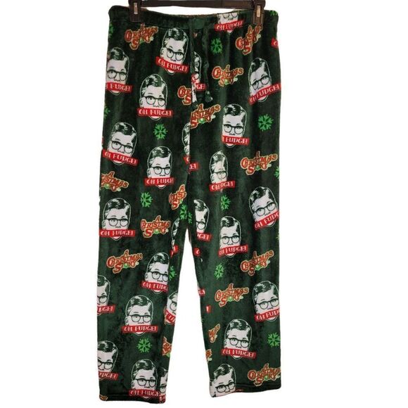 A Christmas Story "Oh Fudge!" Pajama Pants (Size XL) - Picture 1 of 4